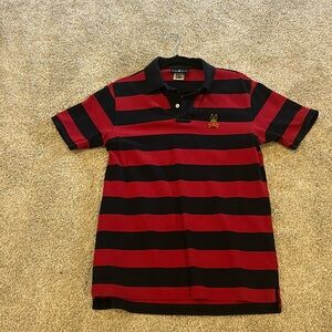 Blue and Red Psycho Bunny polo